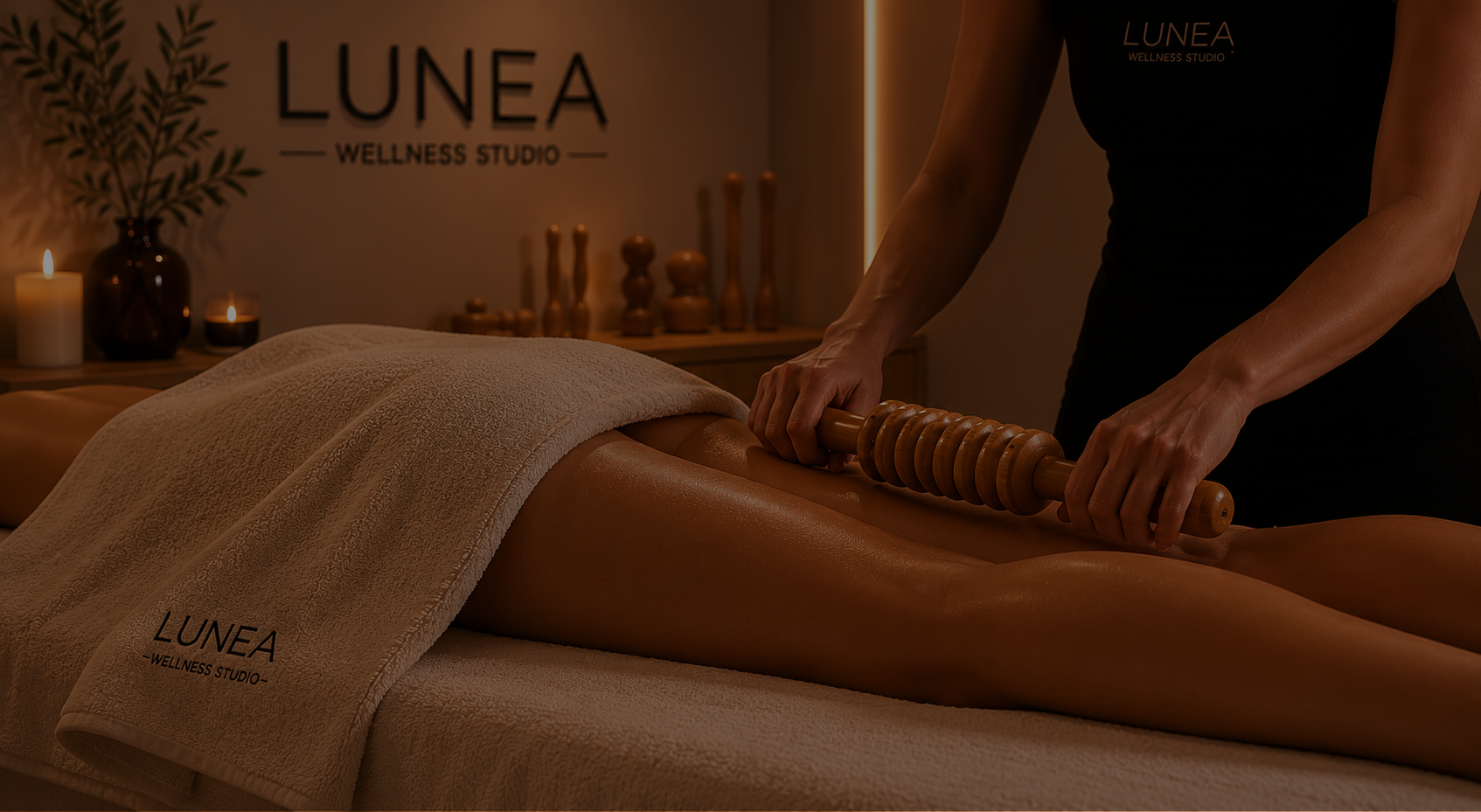 Descubre la maderoterapia en LUNEA Wellness Studio Madrid. Tratamientos corporales premium en Chamartín Bernabéu enfocados en bienestar, drenaje y cuidado corporal en un entorno relajante.