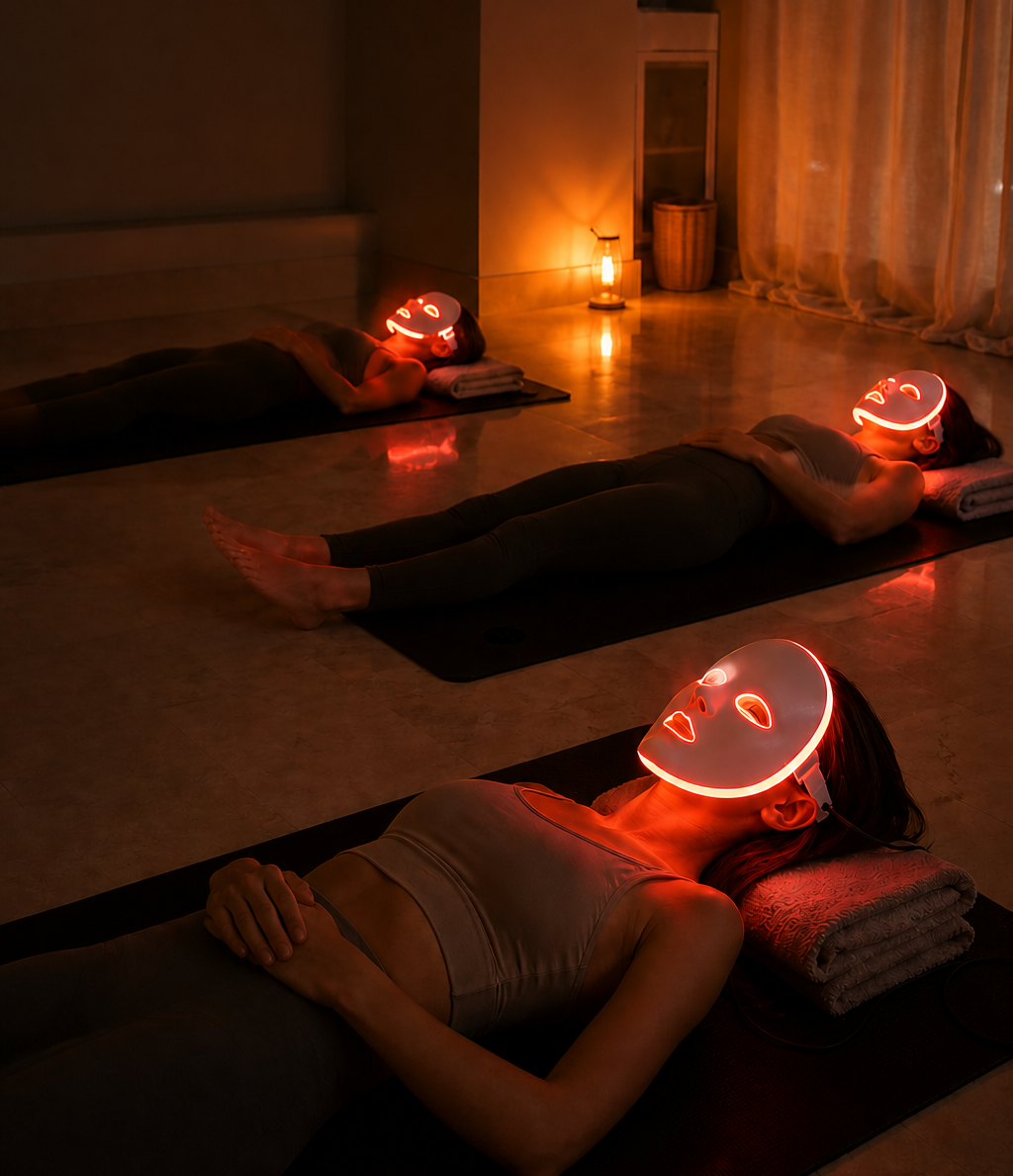 Clase de pilates mat en grupo reducido en Lunea Wellness Studio, Madrid